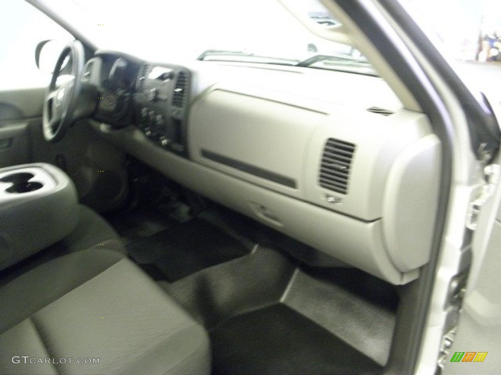 2011 Silverado 1500 Extended Cab - Sheer Silver Metallic / Dark Titanium photo #7