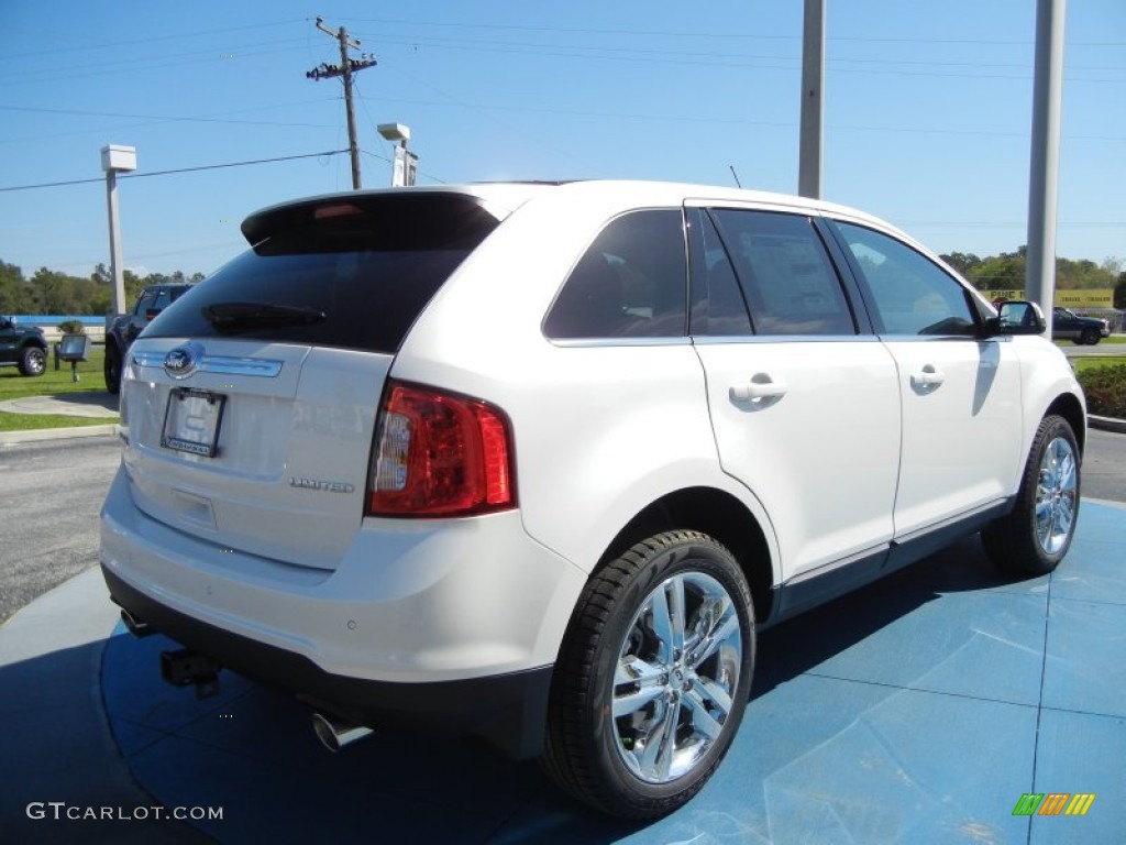 White Platinum Tri-Coat 2013 Ford Edge Limited Exterior Photo #62273441