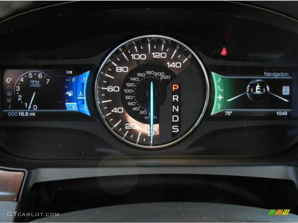 2013 Ford Edge Limited Gauges Photo #62273491