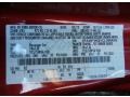 RZ: Red Candy Metallic 2012 Ford Focus SEL Sedan Color Code