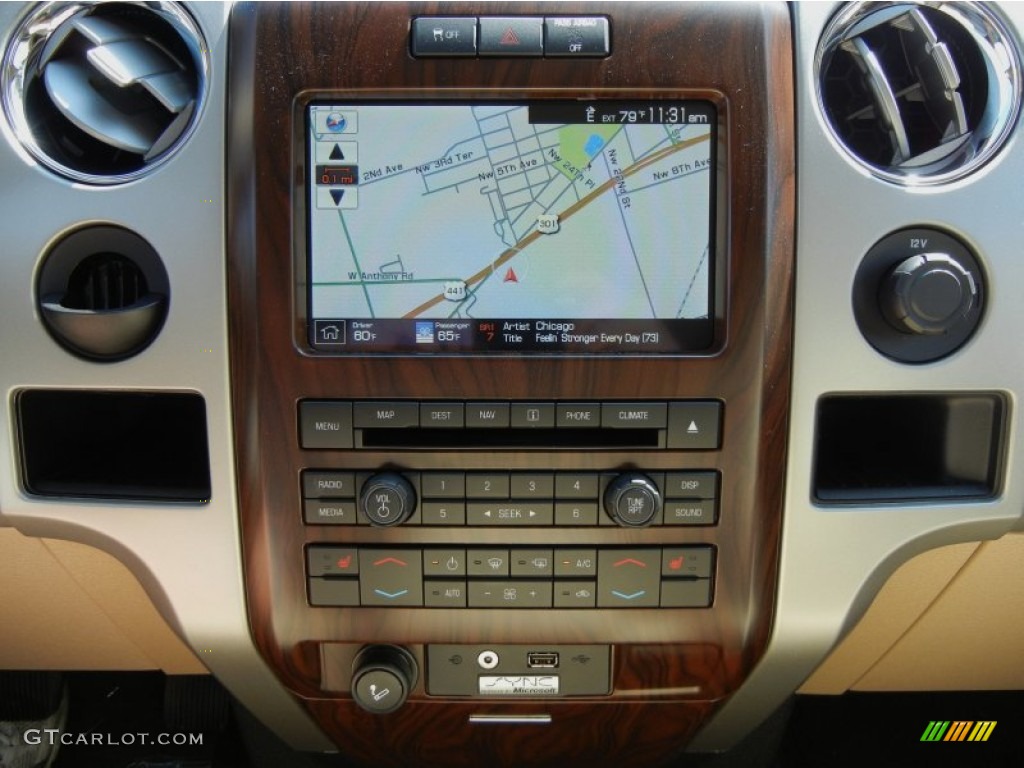 2012 Ford F150 Lariat SuperCrew Navigation Photo #62274303