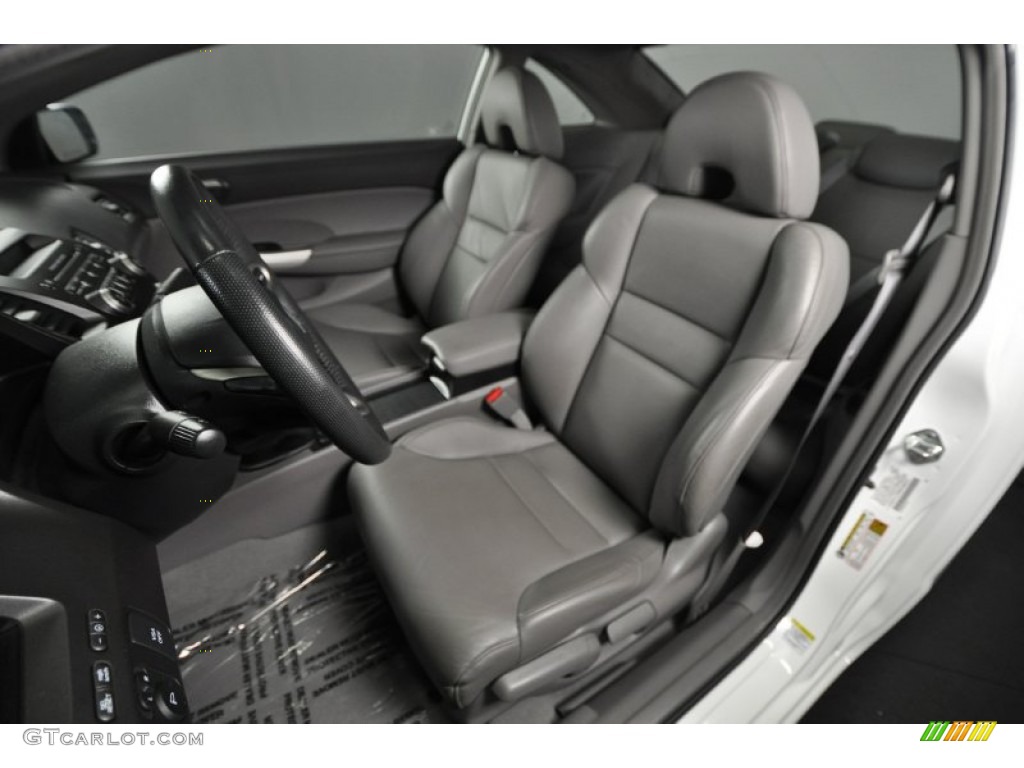 Gray Interior 2009 Honda Civic EX-L Coupe Photo #62275822