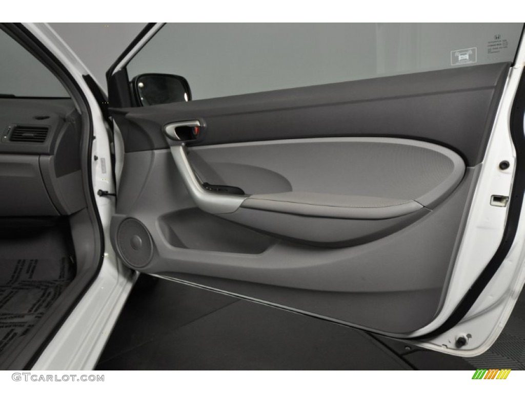 2009 Honda Civic EX-L Coupe Gray Door Panel Photo #62275861