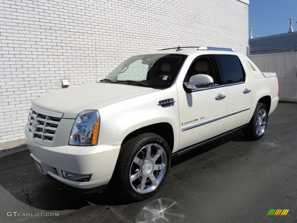 White Diamond 2008 Cadillac Escalade EXT AWD Exterior Photo #62275867