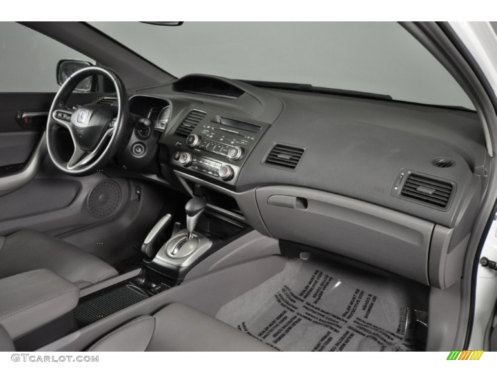 2009 Honda Civic EX-L Coupe Gray Dashboard Photo #62275870
