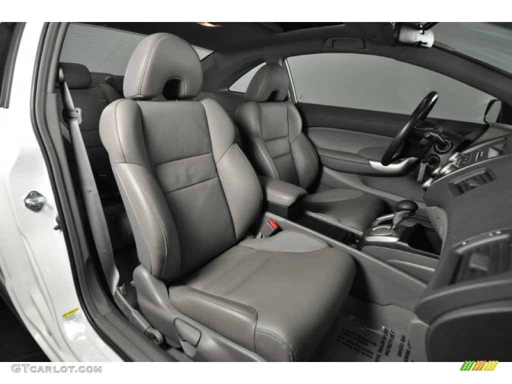 Gray Interior 2009 Honda Civic EX-L Coupe Photo #62275879