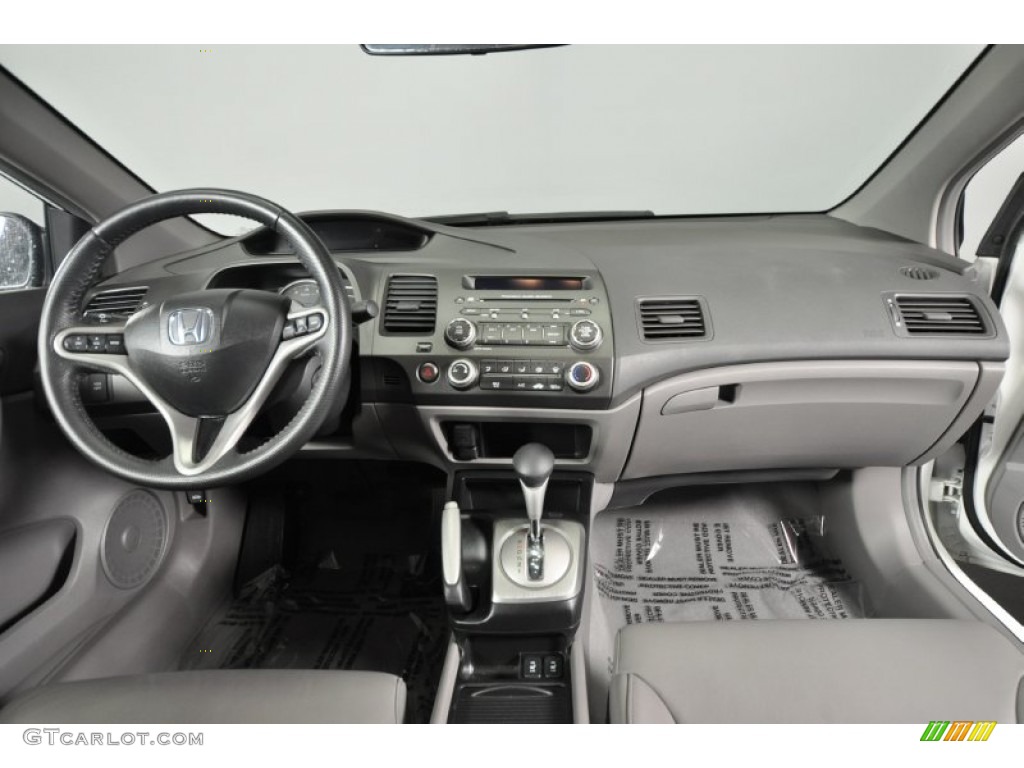 2009 Honda Civic EX-L Coupe Gray Dashboard Photo #62275906