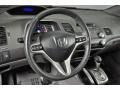 Gray 2009 Honda Civic EX-L Coupe Steering Wheel