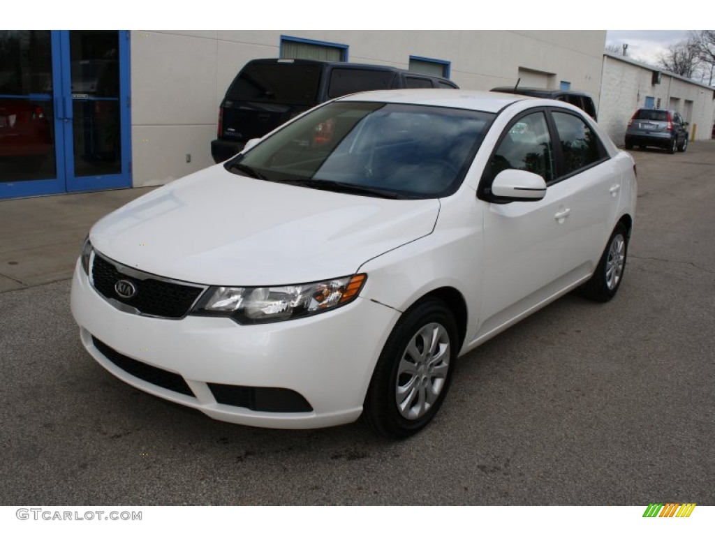 2011 Forte EX - Clear White / Stone photo #3