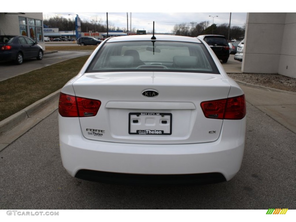 2011 Forte EX - Clear White / Stone photo #5