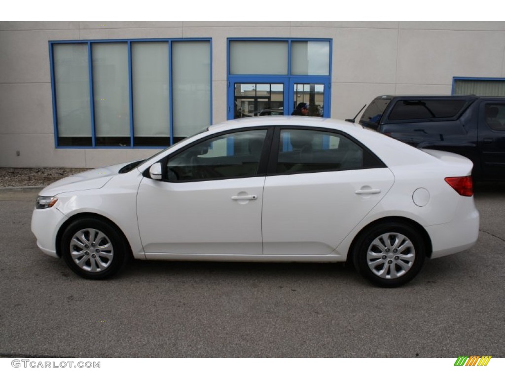 Clear White 2011 Kia Forte EX Exterior Photo #62276359