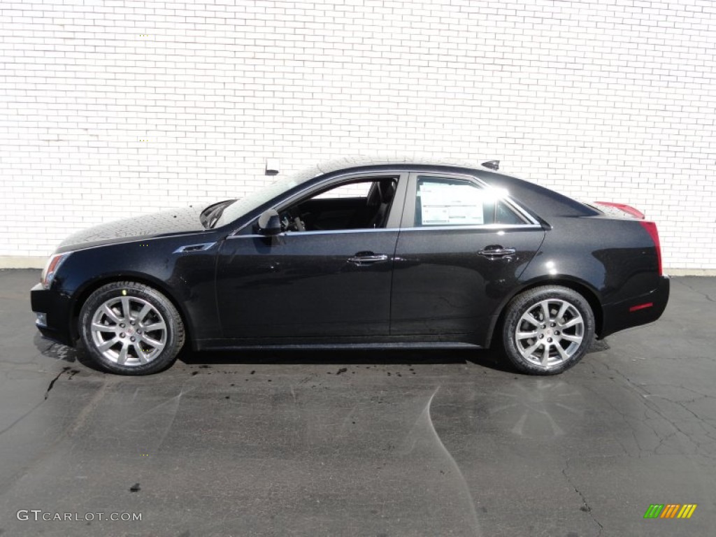 Black Diamond Tricoat 2012 Cadillac CTS 4 3.0 AWD Sedan Exterior Photo #62276467