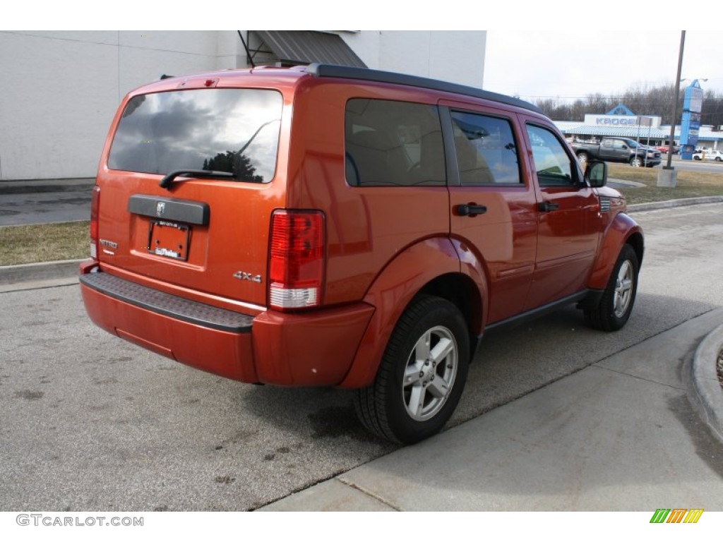 Sunburst Orange Pearl 2008 Dodge Nitro SXT 4x4 Exterior Photo #62276668