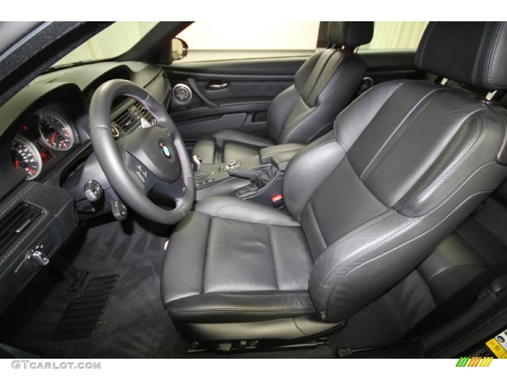 Black Novillo Leather Interior 2011 BMW M3 Coupe Photo #62277952