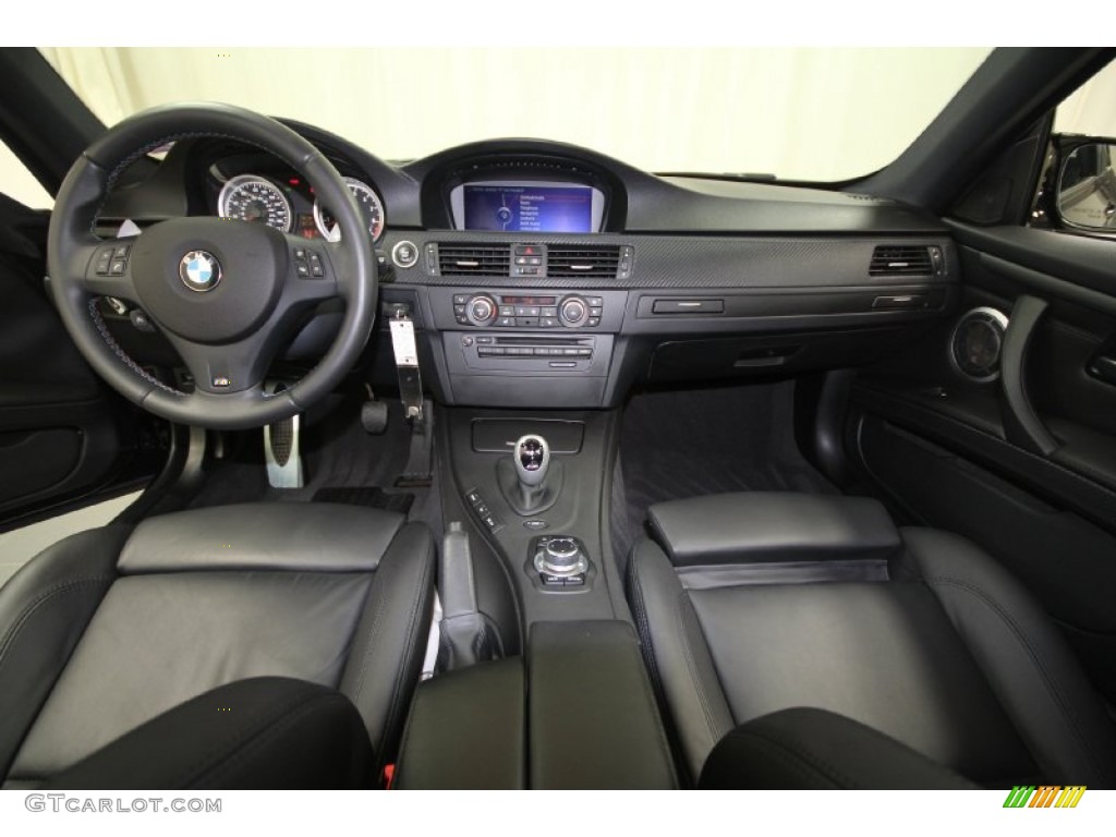2011 BMW M3 Coupe Black Novillo Leather Dashboard Photo #62277961