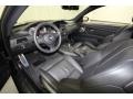Black Novillo Leather Prime Interior Photo for 2011 BMW M3 #62278081