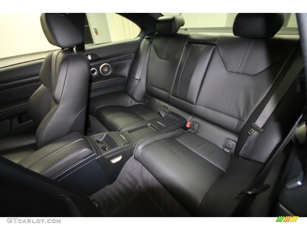 Black Novillo Leather Interior 2011 BMW M3 Coupe Photo #62278090