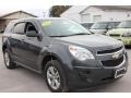 2010 Cyber Gray Metallic Chevrolet Equinox LS  photo #16