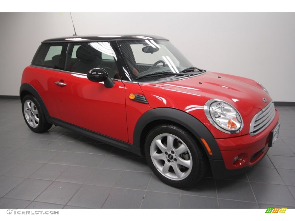 Chili Red 2009 Mini Cooper Hardtop Exterior Photo #62279053