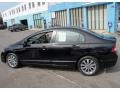 Crystal Black Pearl 2010 Honda Civic EX Sedan Exterior