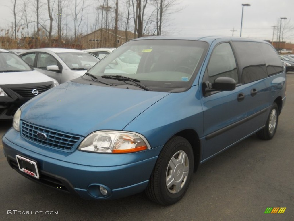 Light Sapphire Blue Metallic 2003 Ford Windstar LE Exterior Photo #62279818