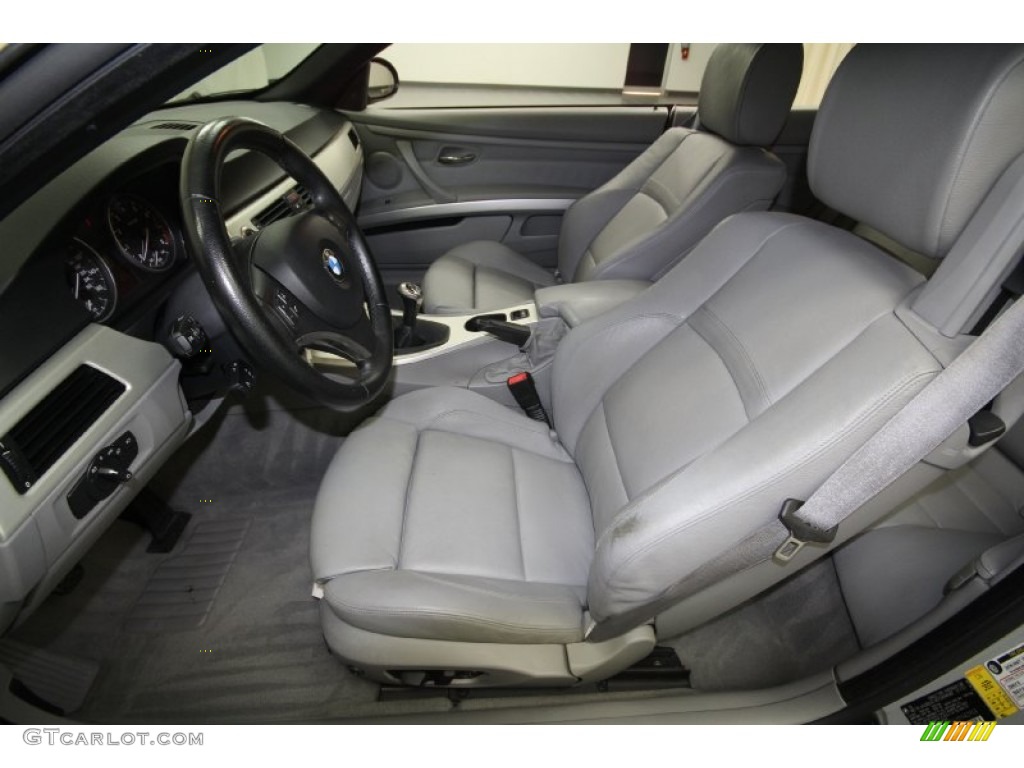 2007 3 Series 335i Convertible - Titanium Silver Metallic / Grey photo #3