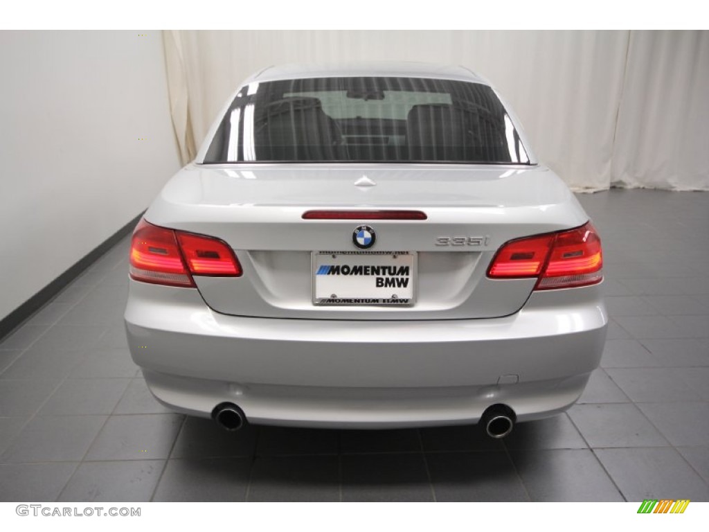 2007 3 Series 335i Convertible - Titanium Silver Metallic / Grey photo #14