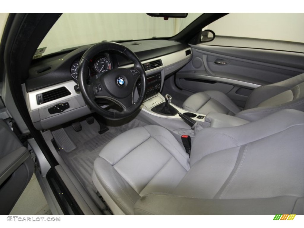 2007 3 Series 335i Convertible - Titanium Silver Metallic / Grey photo #15