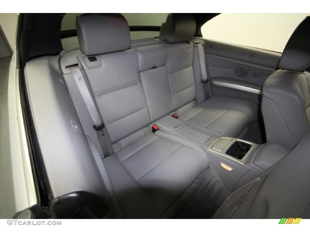 2007 3 Series 335i Convertible - Titanium Silver Metallic / Grey photo #33