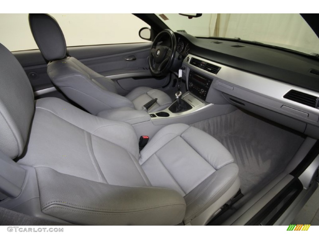 2007 3 Series 335i Convertible - Titanium Silver Metallic / Grey photo #34