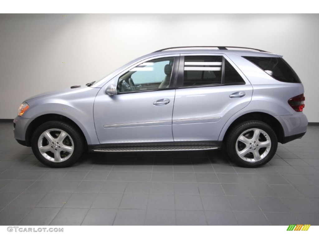 Alpine Rain Metallic 2007 Mercedes-Benz ML 350 4Matic Exterior Photo #62280577