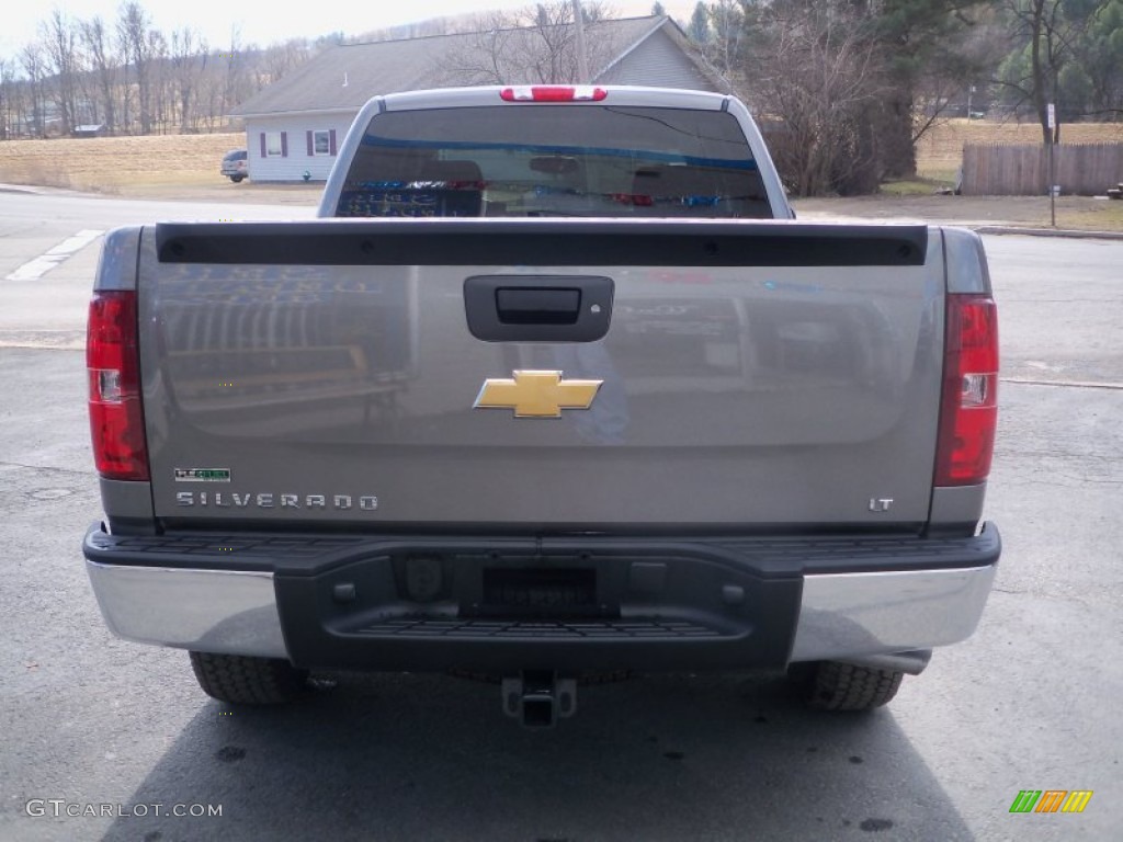 2012 Silverado 1500 LT Extended Cab 4x4 - Graystone Metallic / Ebony photo #6