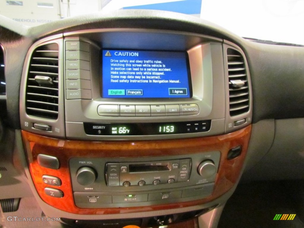 2007 LX 470 - Crystal White / Stone photo #20