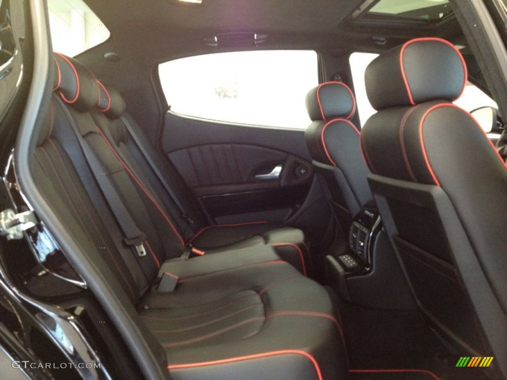 Nero Interior 2012 Maserati Quattroporte S Photo #62283692