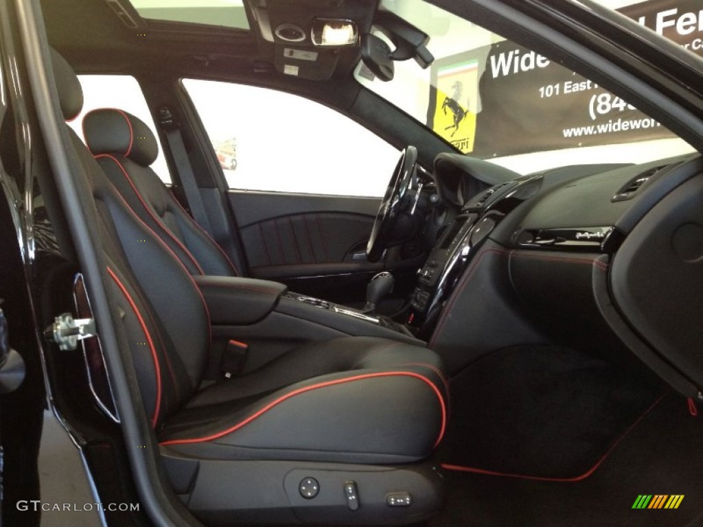 Nero Interior 2012 Maserati Quattroporte S Photo #62283701