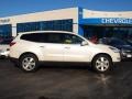 2011 White Diamond Tricoat Chevrolet Traverse LTZ AWD  photo #1