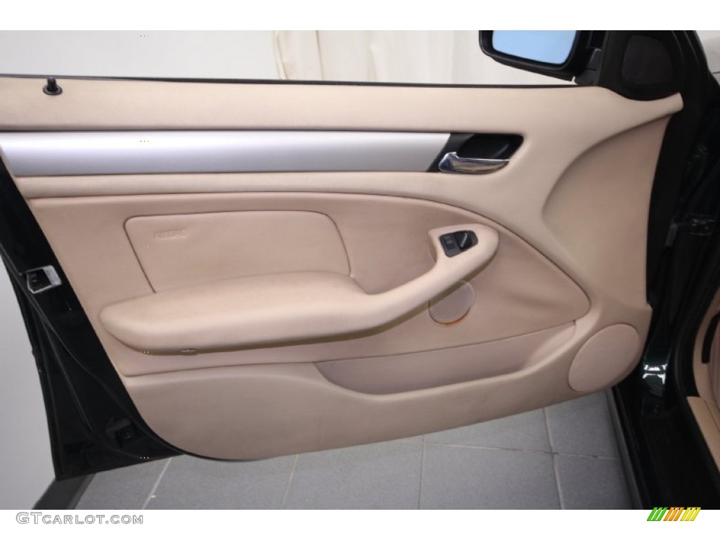 2003 3 Series 325i Sedan - Oxford Green Metallic / Sand photo #17