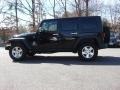 2008 Black Jeep Wrangler Unlimited Rubicon 4x4  photo #6