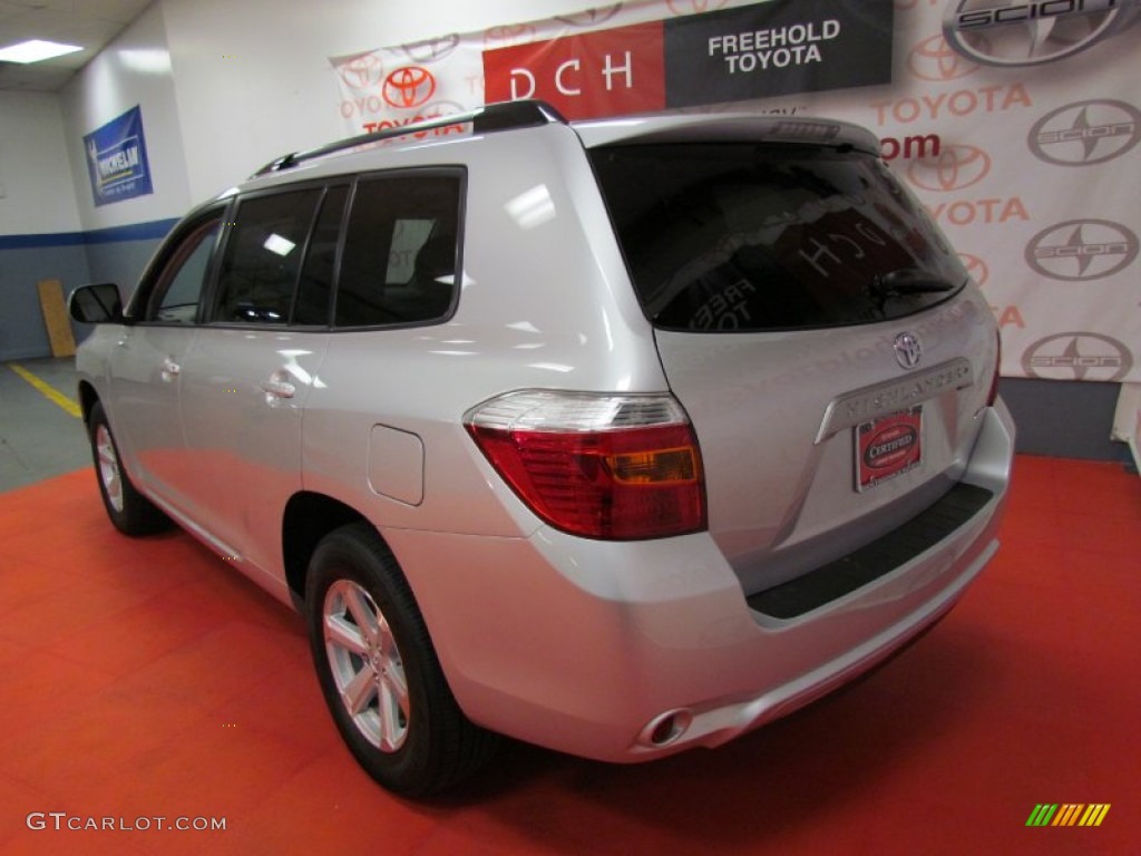 2010 Highlander SE 4WD - Classic Silver Metallic / Ash photo #6