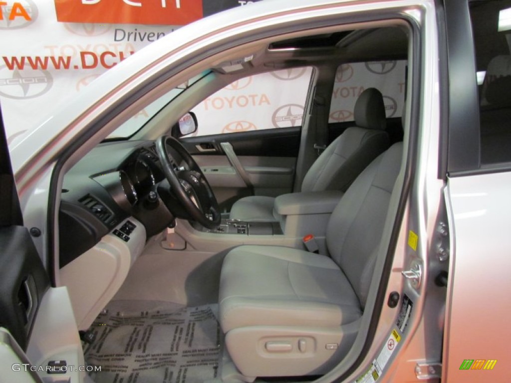 2010 Highlander SE 4WD - Classic Silver Metallic / Ash photo #14