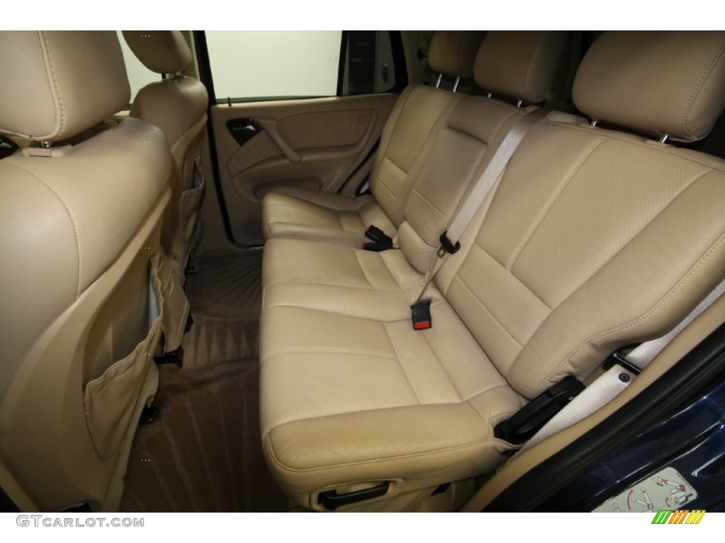 2001 ML 320 4Matic - Azure Blue Metallic / Java photo #16