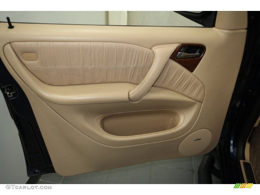 2001 ML 320 4Matic - Azure Blue Metallic / Java photo #17