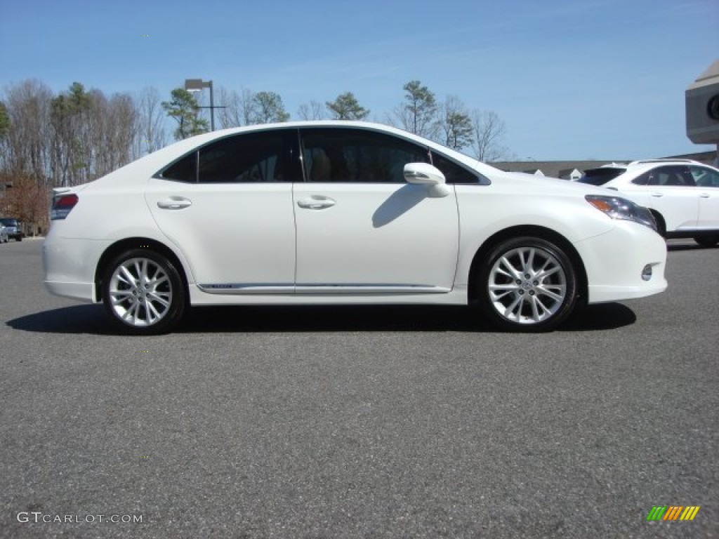 Starfire White Pearl 2010 Lexus HS 250h Hybrid Premium Exterior Photo #62284874