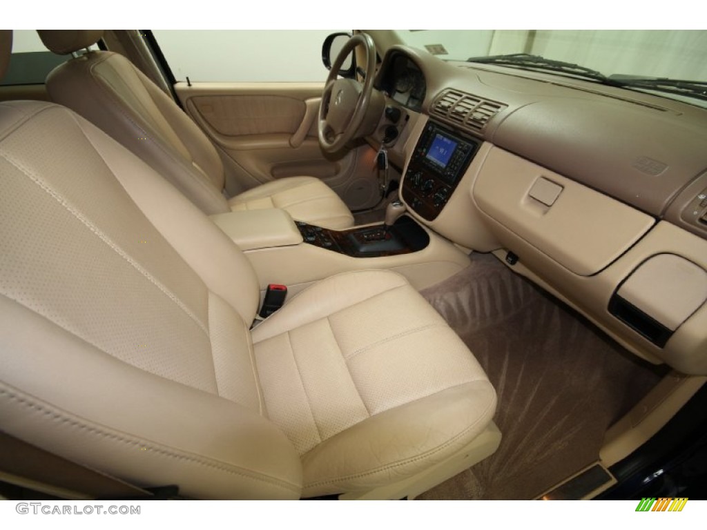 2001 ML 320 4Matic - Azure Blue Metallic / Java photo #36