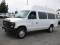 Oxford White 2008 Ford E Series Van E250 Super Duty Wheechair Access Van Exterior