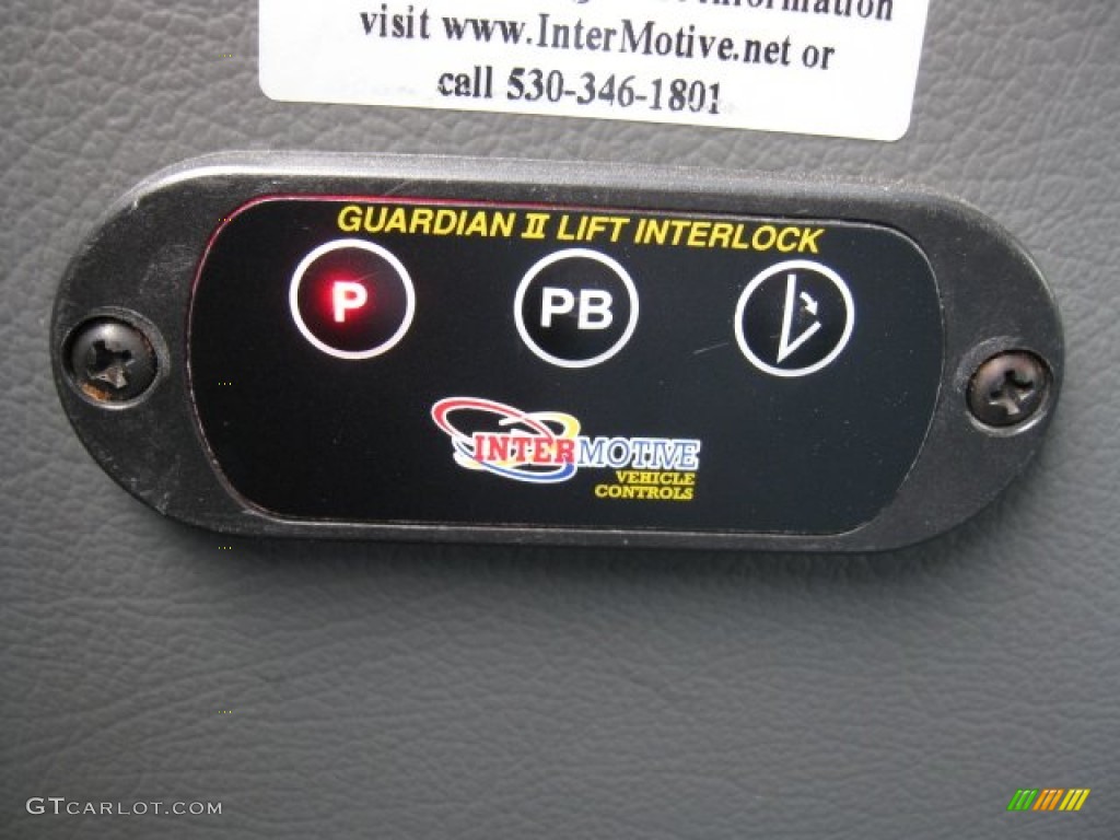 2008 Ford E Series Van E250 Super Duty Wheechair Access Van Controls Photo #62286719