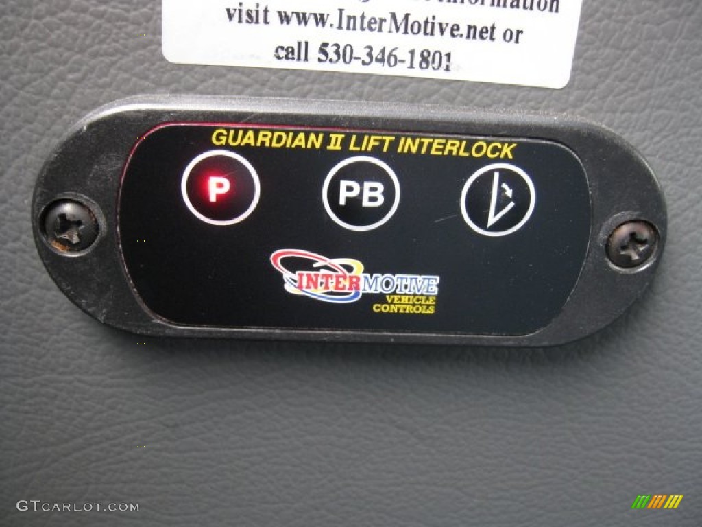 2008 Ford E Series Van E250 Super Duty Wheechair Access Van Controls Photos