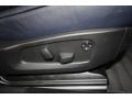 2009 BMW 5 Series Dark Blue Interior Front Seat Photo