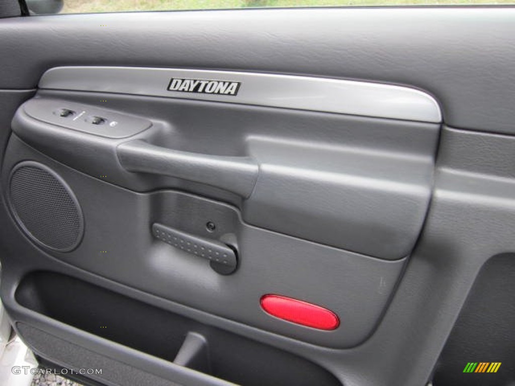 2005 Dodge Ram 1500 SLT Daytona Regular Cab 4x4 Dark Slate Gray Door Panel Photo #62288774