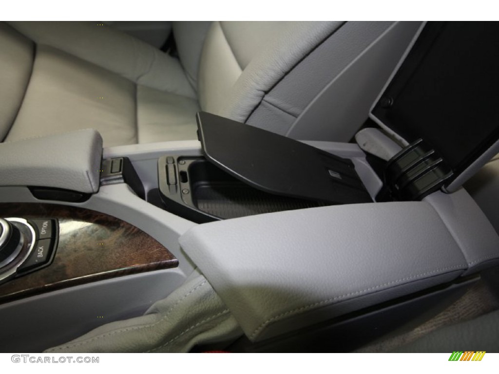 2009 5 Series 528i Sedan - Neptune Blue Metallic / Grey Dakota Leather photo #28